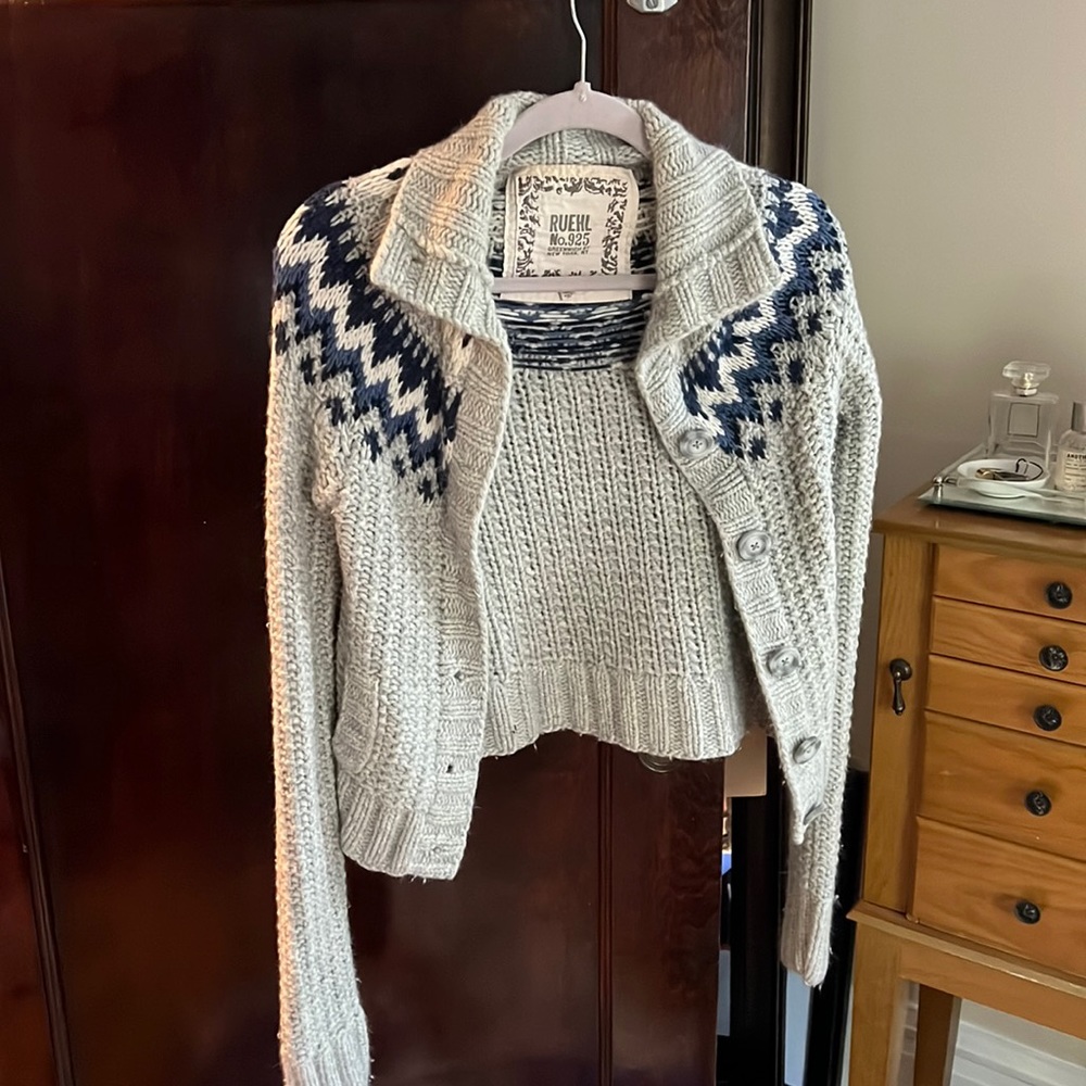 Ruehl No.925 Wool Blend Sweater